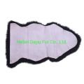 The Sheepskin Rugs with Different Color for Home Decoration